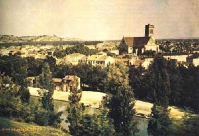 Fotografía color por Charles Cros y Louis Ducos