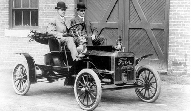 Henry Ford creates the Model T.