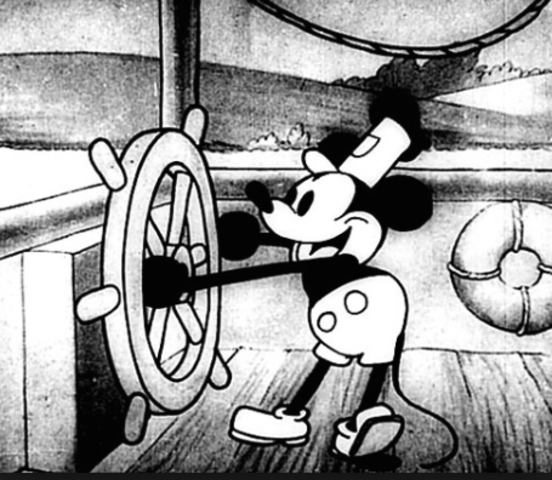 Mickey Mouse in Steamboat Willie