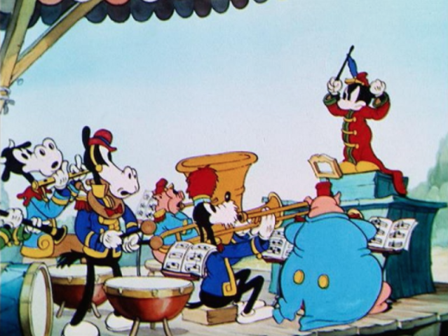 Mickey Mouse in Technicolour