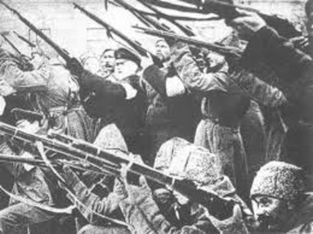 Russain Revolution breaks out