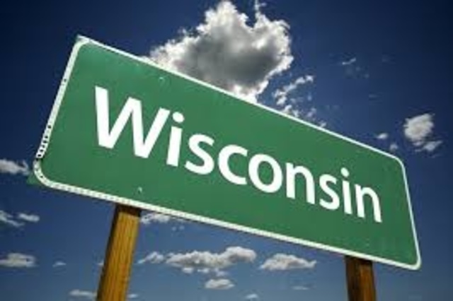 The state of Wisconsin was admitted to the union