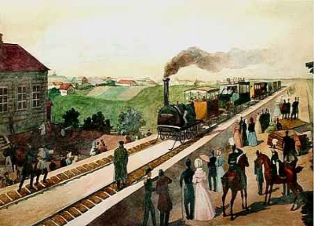 Первая железная дорога
