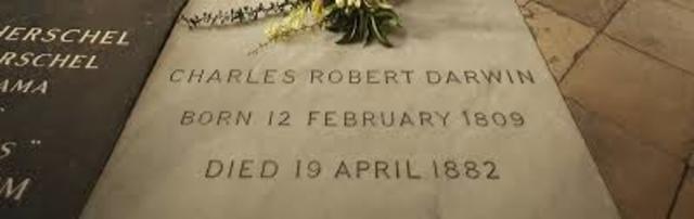 Mort de Charles Darwin