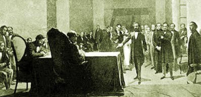 Sanción de la Constitución