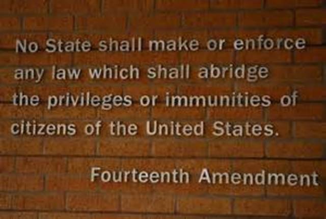14th amendment of the Constitution