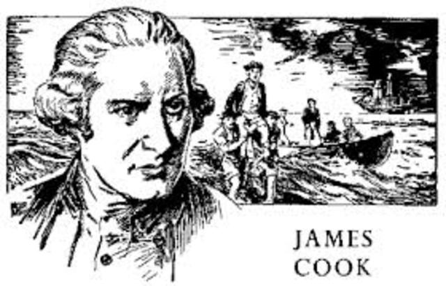 james cook found australia