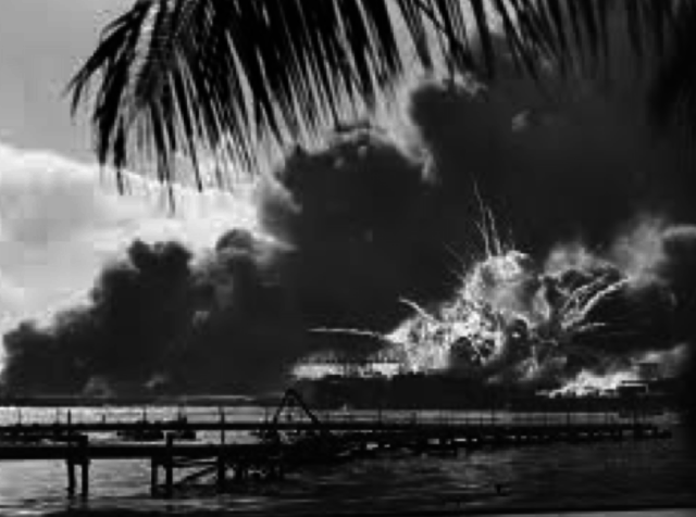 Japanese attack Pearl Harbor