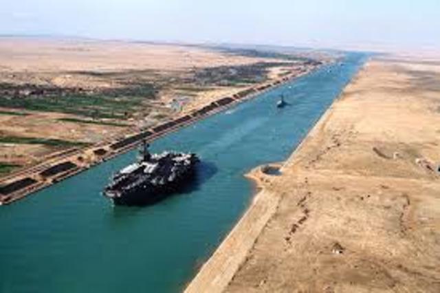 Inauguracion del canal de suez