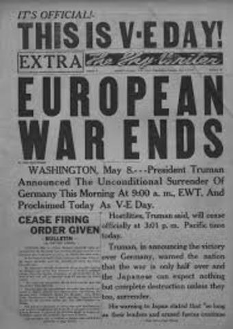 WW2 ends