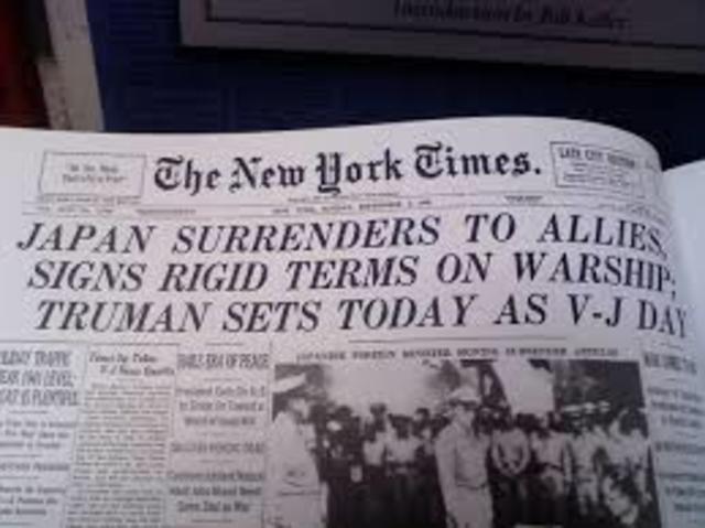 Surrender of Japan
