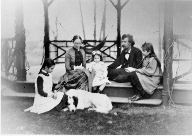 Twain marries Olivia Langdon in New York