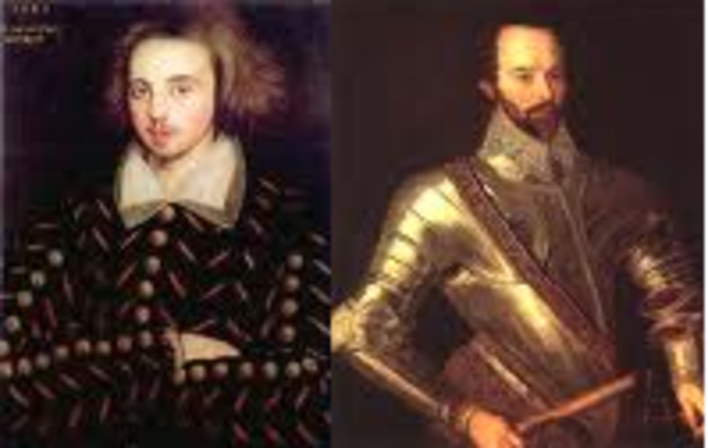Christopher Marlowe and Sir Walter Raleigh