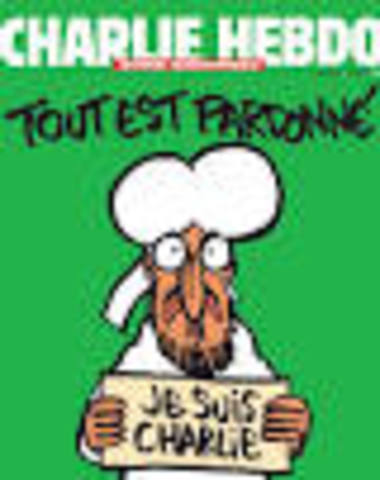 Publication of the first issue follwing the attacks