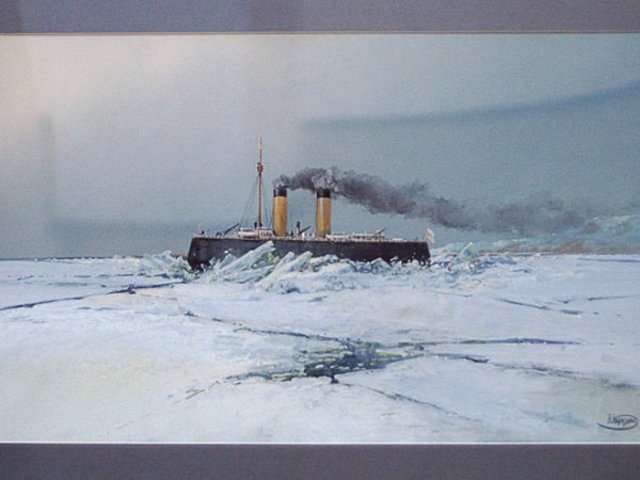 Второе плаваие в полярных льдах.