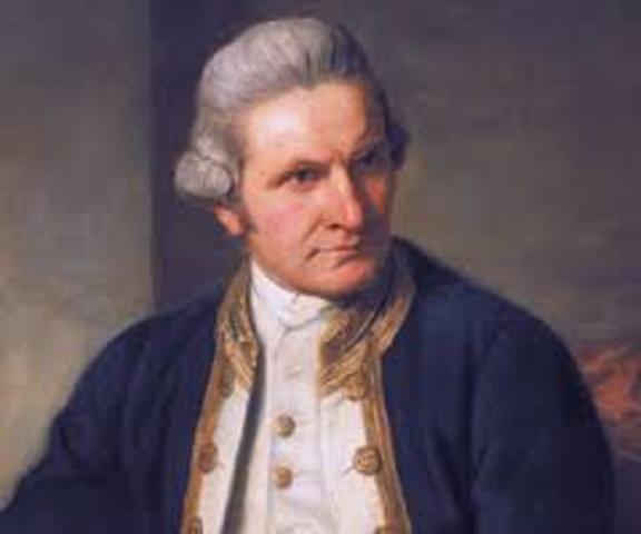 Captain James Cook sailed around AustraliaCook named the area New South Wales