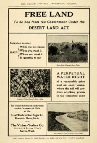 Desert land act