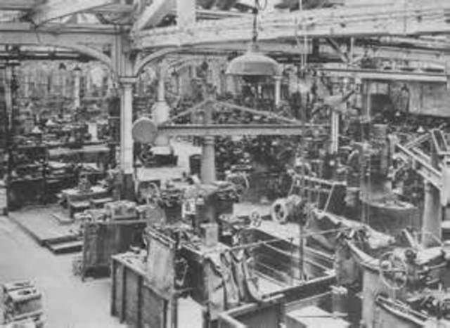 innovations of Britain's industrial revolution diffused into Mainland Europe.