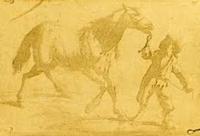 Tirando de un Caballo