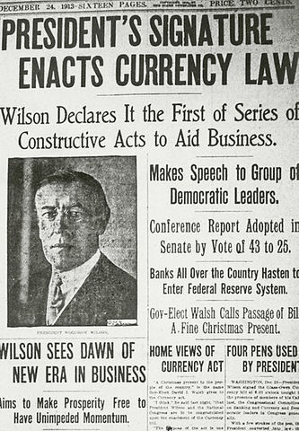 Federal Reserve Act-Federal Reserve System