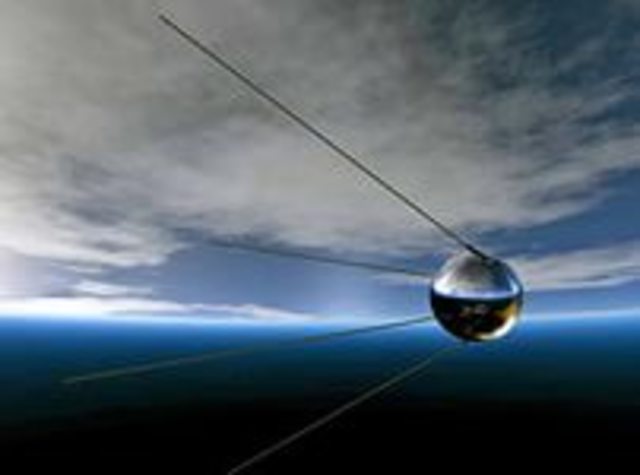 Запуск первого искусственного спутника Земли