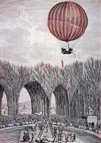 Первый полёт на воздушном шаре