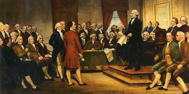 George becomes President of the Consitutional Convention