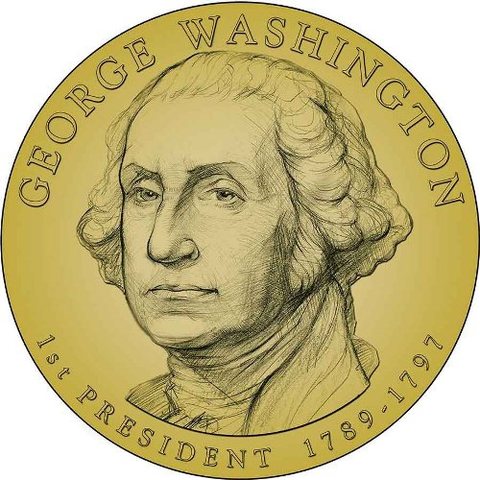 George becomes the first President of the United States