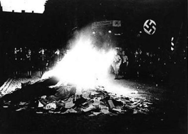 Nazis Book Burning