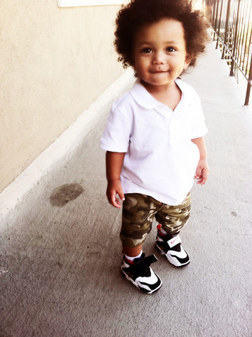 My little brother Justin was born