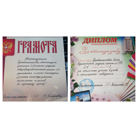 Школьные достижения