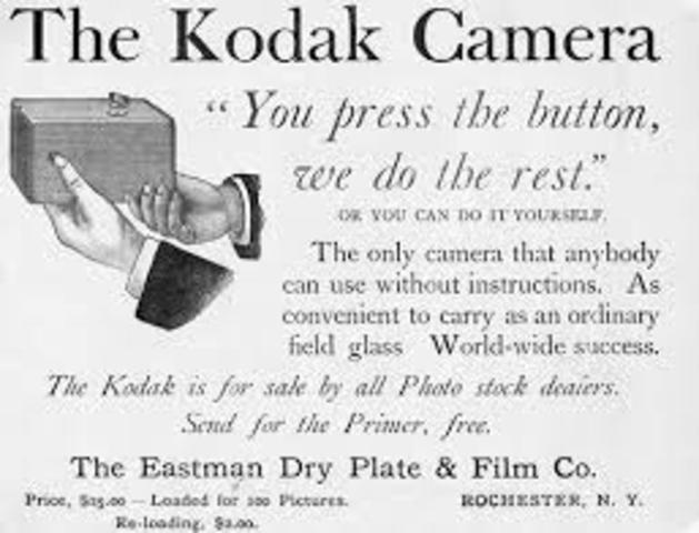 Kodak, "Usted presiona el boton nosotros hacemos el resto"