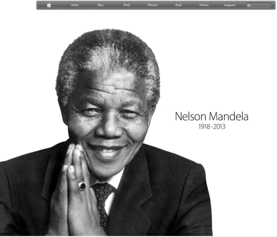 נלסון מנדלה נולד