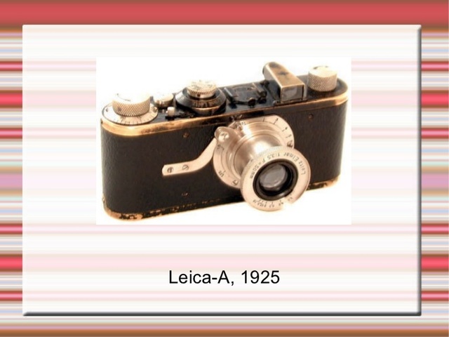 Cámara fotográfica Leica de 1925