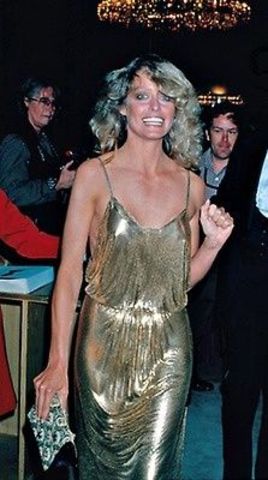 Farrah Fawcett at Oscars