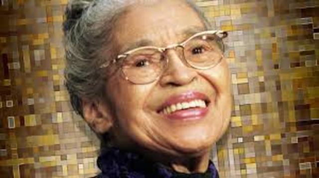Rosa Park's passing