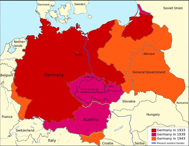Germany’s expansion and annexation of Austria