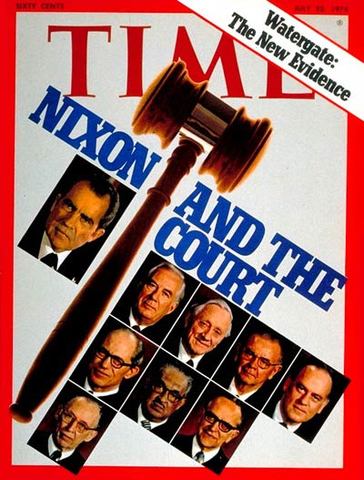 President Nixon’s case is brought to the Supreme Court to review whether the Appeals Court’s Ruling was just or not.