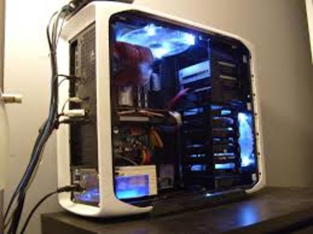 Built my first computer and started to learn more about hardwear and softwear.