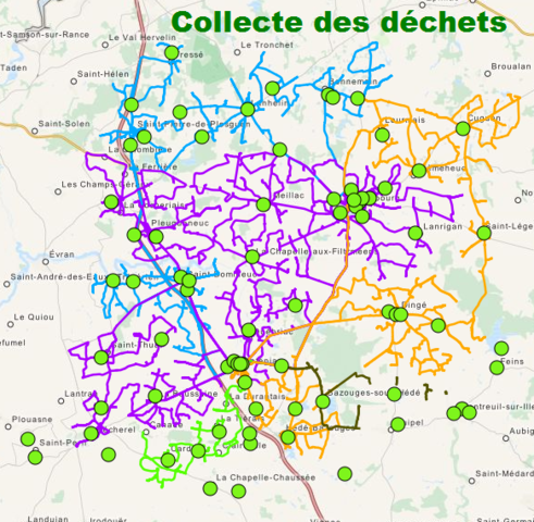 Nouvelle application sur la collecte des ordures ménagères
