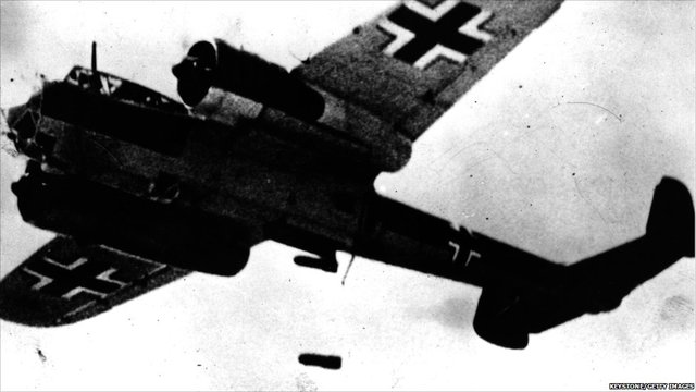 Germany begins bombing Britain