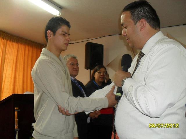 Cuando fui consgrado pastor