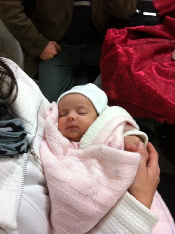 בת דודתי לי-אן נולדה