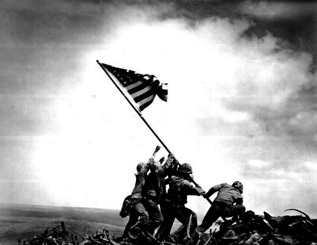 Raising the Flag on Iwo Jima