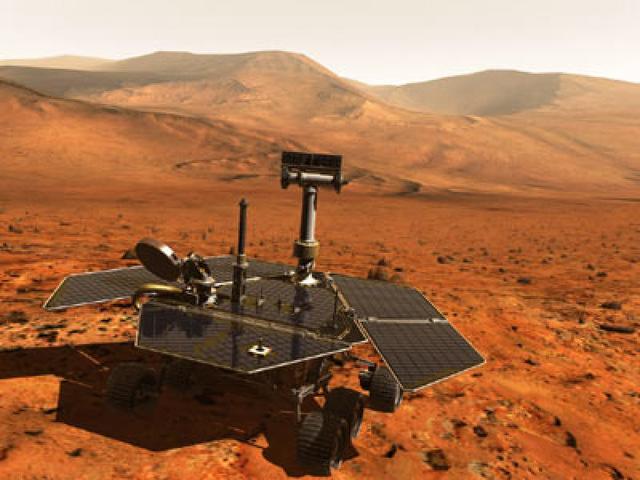 Rover from the U.S landed on mars
