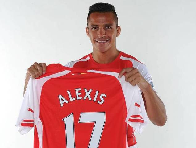 Alexis Sanchez Signs