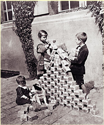 Germany's money worth decreases dramatically