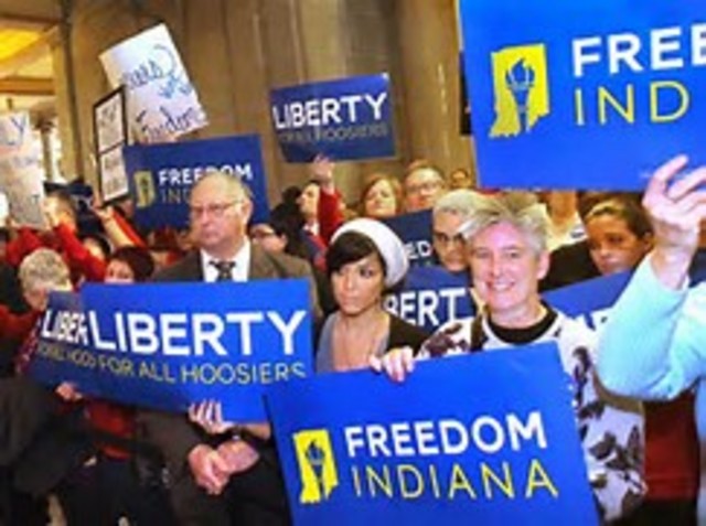 Indiana's Gay rights court battle