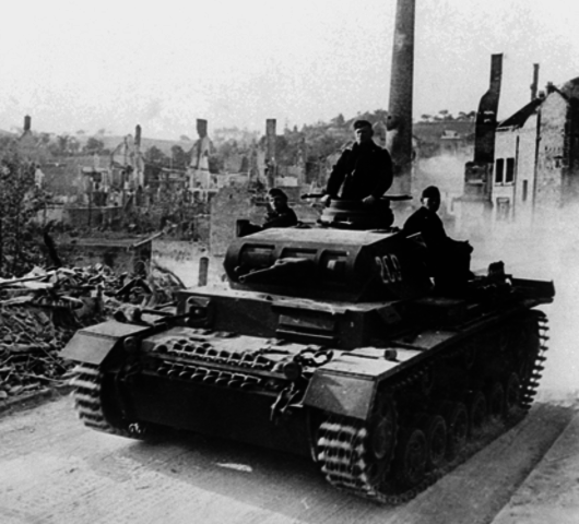 Germany attacks France