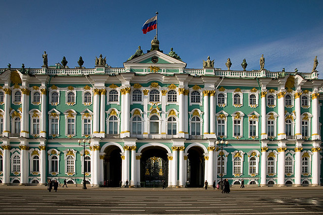 Workers Storm into Winter Palace